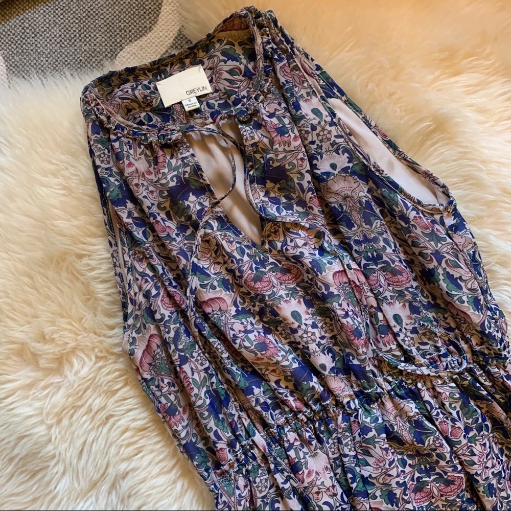 Greylin Printed Maxi Dress